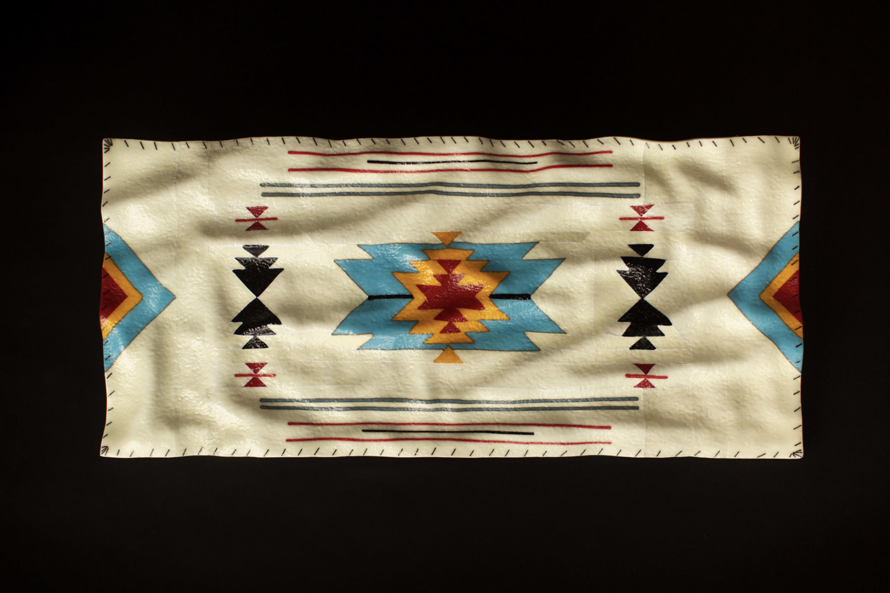 Native American Patchwork Blanket